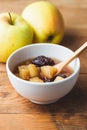 Apple & Prune Compote Royalty Free Stock Photo