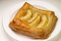 Apple puff pastry dessert