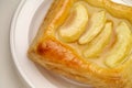 Apple puff pastry dessert
