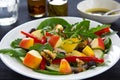 Apple,rocket and walnut salad