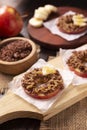 Apple rounds mini healthy pizza recipe
