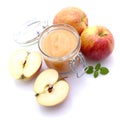 Apple sauce Royalty Free Stock Photo