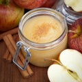 Apple sauce Royalty Free Stock Photo