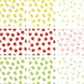 Apple seamless patterns