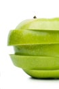 Apple sections Royalty Free Stock Photo