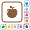 Apple simple icons