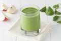 Apple spinach smothie