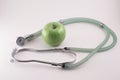 Apple and Stethoscope