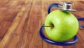 Apple Stethoscope Royalty Free Stock Photo