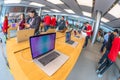 Apple Store laptop