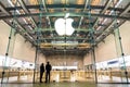 Apple store on 3rd Street Promenade in Santa Monica California Royalty Free Stock Photo