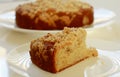 Apple streusel cake Royalty Free Stock Photo