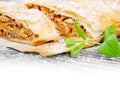 Apple strudel Royalty Free Stock Photo