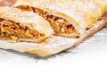 Apple strudel Royalty Free Stock Photo