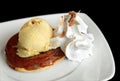 Apple Tart with Ice Cream