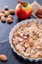 Apple tart with zimt Royalty Free Stock Photo