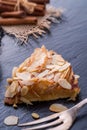 Apple tart with zimt Royalty Free Stock Photo