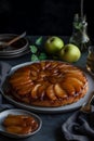 Apple Tarte Tatin. A French Delight.