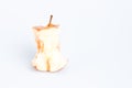 Apple torsel on White Background. Royalty Free Stock Photo