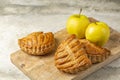 Apple turnovers, or chaussons aux pommes are a classic French puff pastry