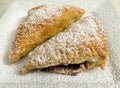 Apple Turnovers Topped With Powdered Sugar Royalty Free Stock Photo