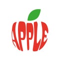 apple typography conceptual