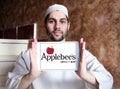 Applebee`s restaurant chain logo Royalty Free Stock Photo