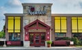 Applebee`s restaurant storefront in a Houston, TX  location. Royalty Free Stock Photo