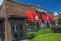 Applebees bar and grill restuarant angled view Royalty Free Stock Photo