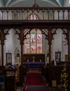 APPLEDORE, DEVON, ENGLAND - APRIL 2 2022: View inside St Marys parish church.