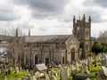 APPLEDORE, DEVON, ENGLAND - APRIL 2 2022: View of St Marys parish church and graveyard.