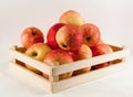 Apples in a box Royalty Free Stock Photo