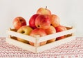 Apples in a box Royalty Free Stock Photo