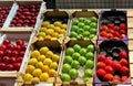 Apples crates Royalty Free Stock Photo