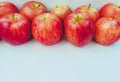 Apples fruit fresh red apple ripe juicyapples whole food healthy hi-res closeup view image stock photo Royalty Free Stock Photo