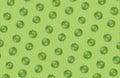 Apples green pattern, abstract fruit background.
