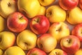 Apples juicy background. Generate Ai