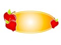 Apples Label or Web Page Logo