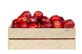 Apples are eaten as fresh fruit. Royalty Free Stock Photo