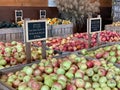 Apples for Sale at Jeter Mountain Farms in Hendersonville, SC Royalty Free Stock Photo