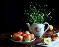 Apples season Royalty Free Stock Photo