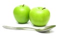 Apples and spoon 3