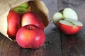 Apples variety Elstar Royalty Free Stock Photo