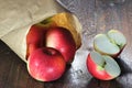 Apples variety Elstar Royalty Free Stock Photo