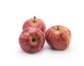 Apples on a white background Royalty Free Stock Photo