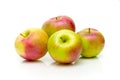 Apples on a white background Royalty Free Stock Photo