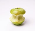 Apples on a white background.