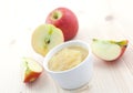 Applesauce in bowl