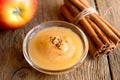 Applesauce with cinnamon