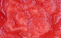 Applesauce Strawberries up Close